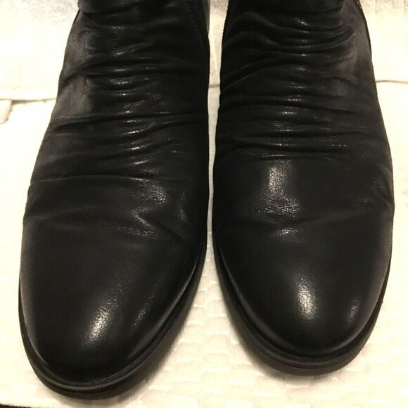 Baretraps Anila Bootie Slouch Ankle Women's Size 7 Black Double Side Zippers - Picture 8 of 10